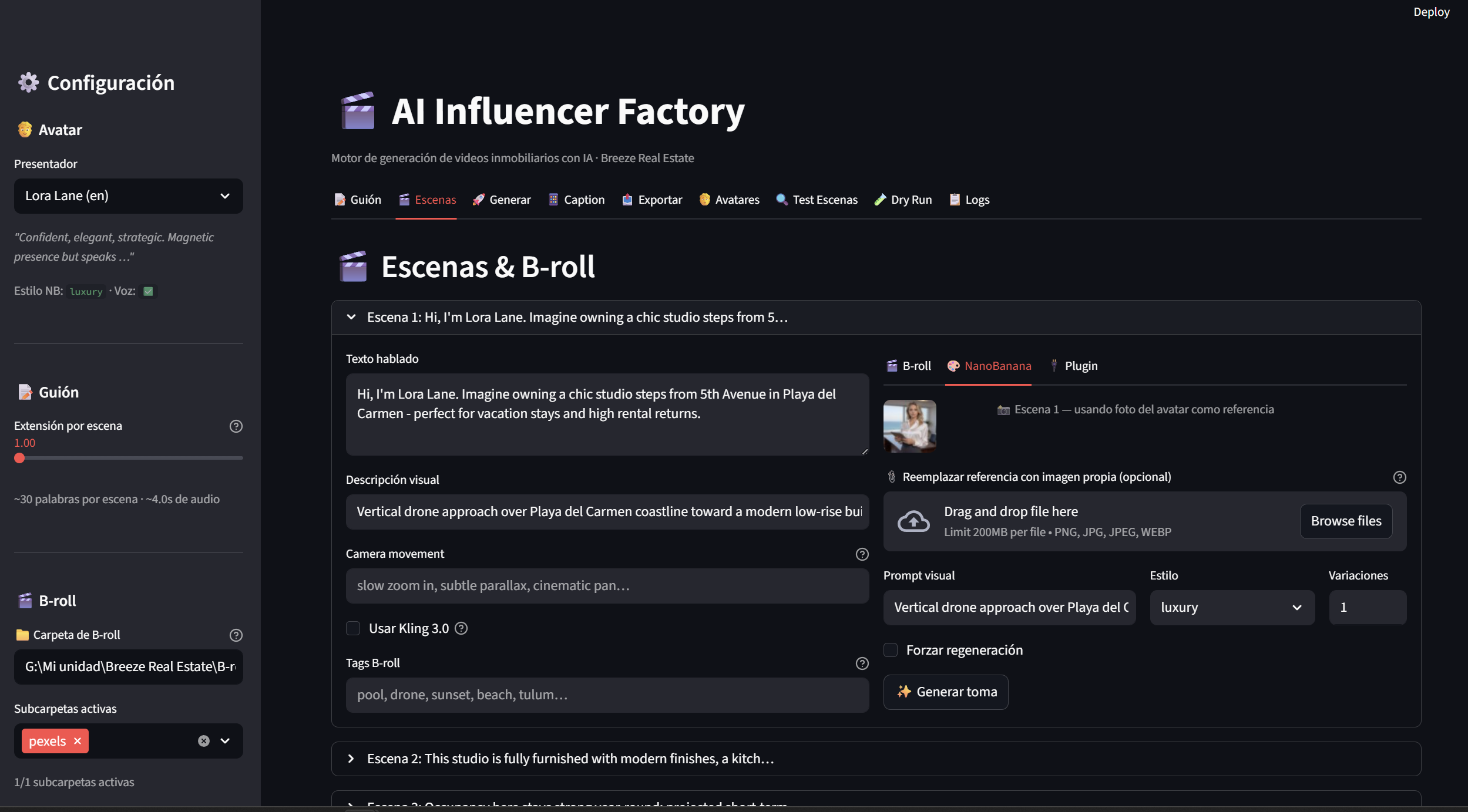AI Influencer Factory